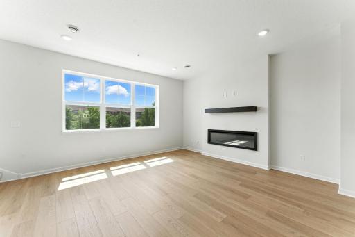 All Pictures are Illustration Only - This townhome does not have a fireplace but has lots of wall space for oversized TV