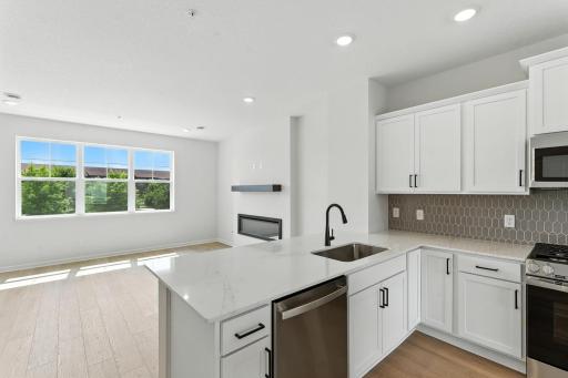 All Pictures are Illustration Only - Gourmet Kitchen with Natural Color Cabinets