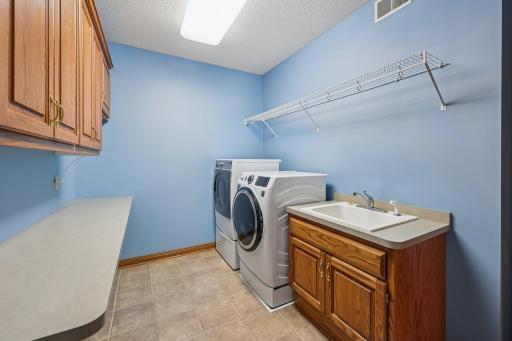 Main floor laundry room
