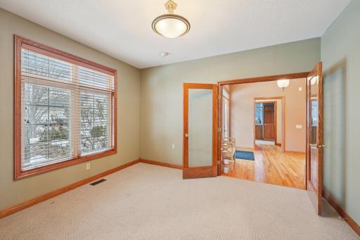 Main floor office, can be non-conforming bedroom