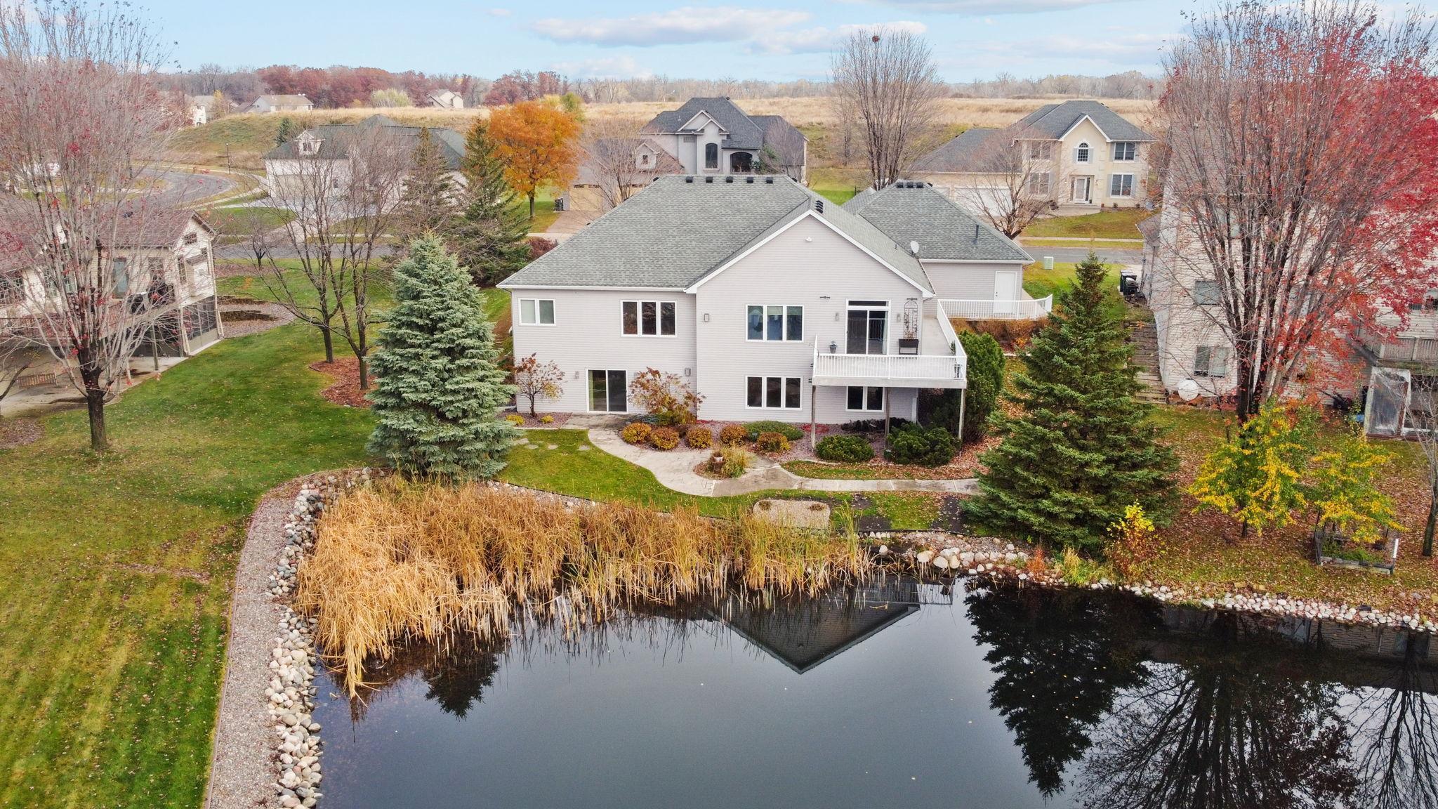 Photo for 10590 Alamo Street NE, Minneapolis, MN 55449 - Listing #7008178 Back of home