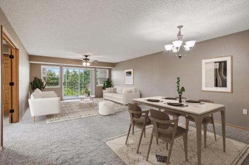 Welcome to your new 55+ Home Sweet Home! (Virtually Staged)