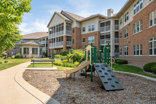 Small play area for guests.