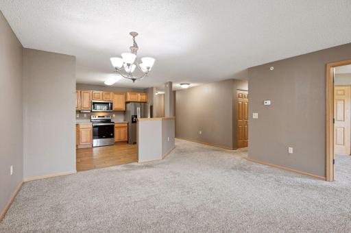 Dining area is perfectly placed allowing easy serving and entertaining.