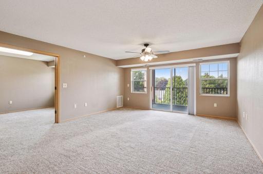 Entrance to your den/ guest room off the living space as well!