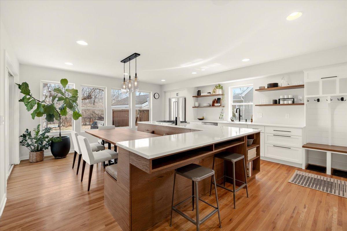 Remodeled + Expanded Kitchen/Dining
