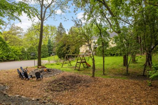 .64 acres that includes the mulched area!
