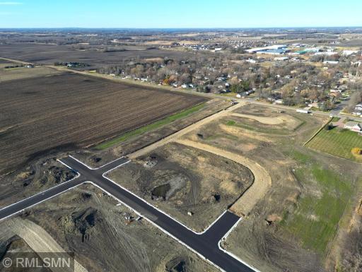The roads are in in the 1st phase and rest of the roads will be finished in the spring. The lot being offered is in the 2nd phase.