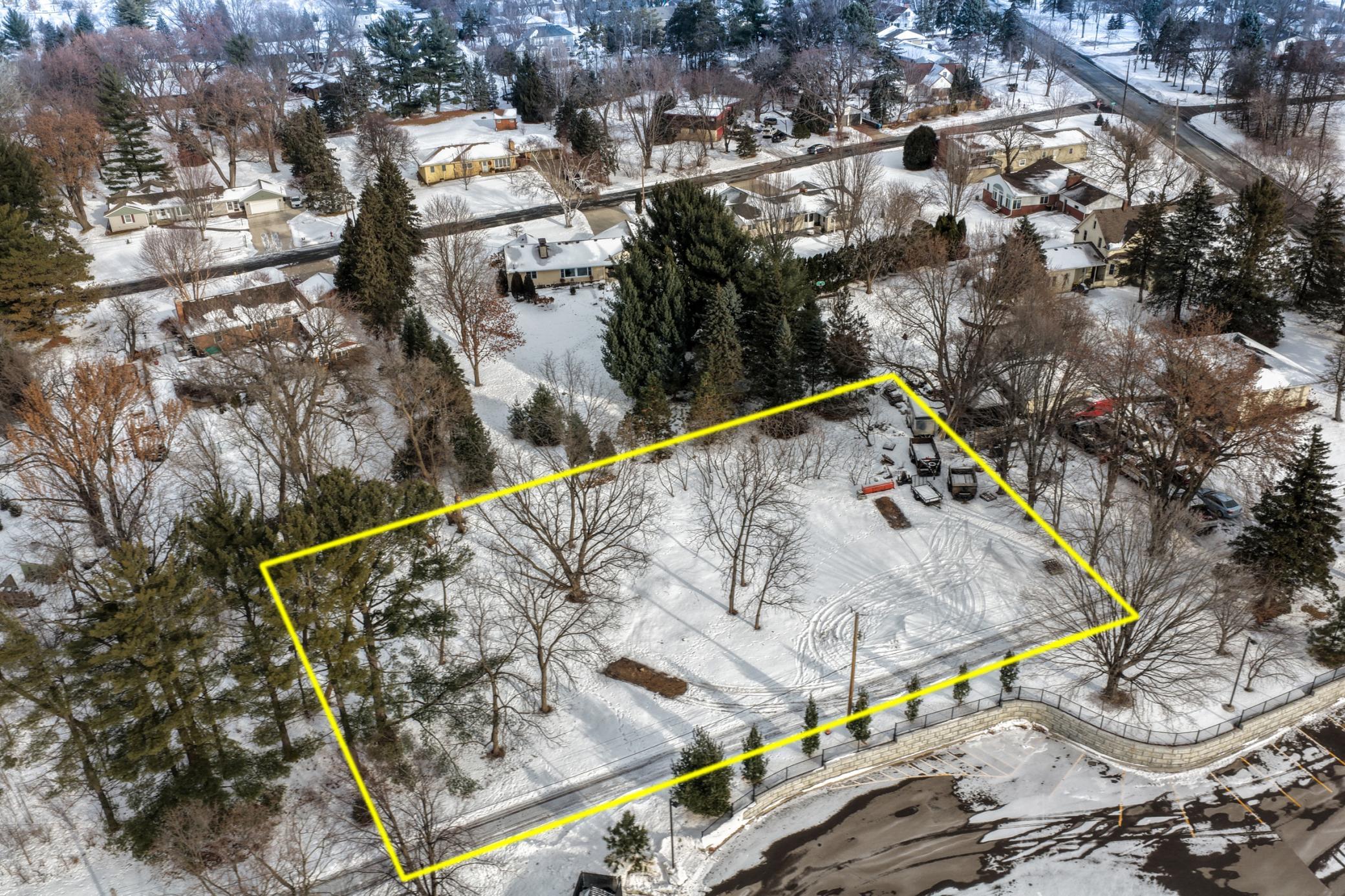 Aerial looking Northeast