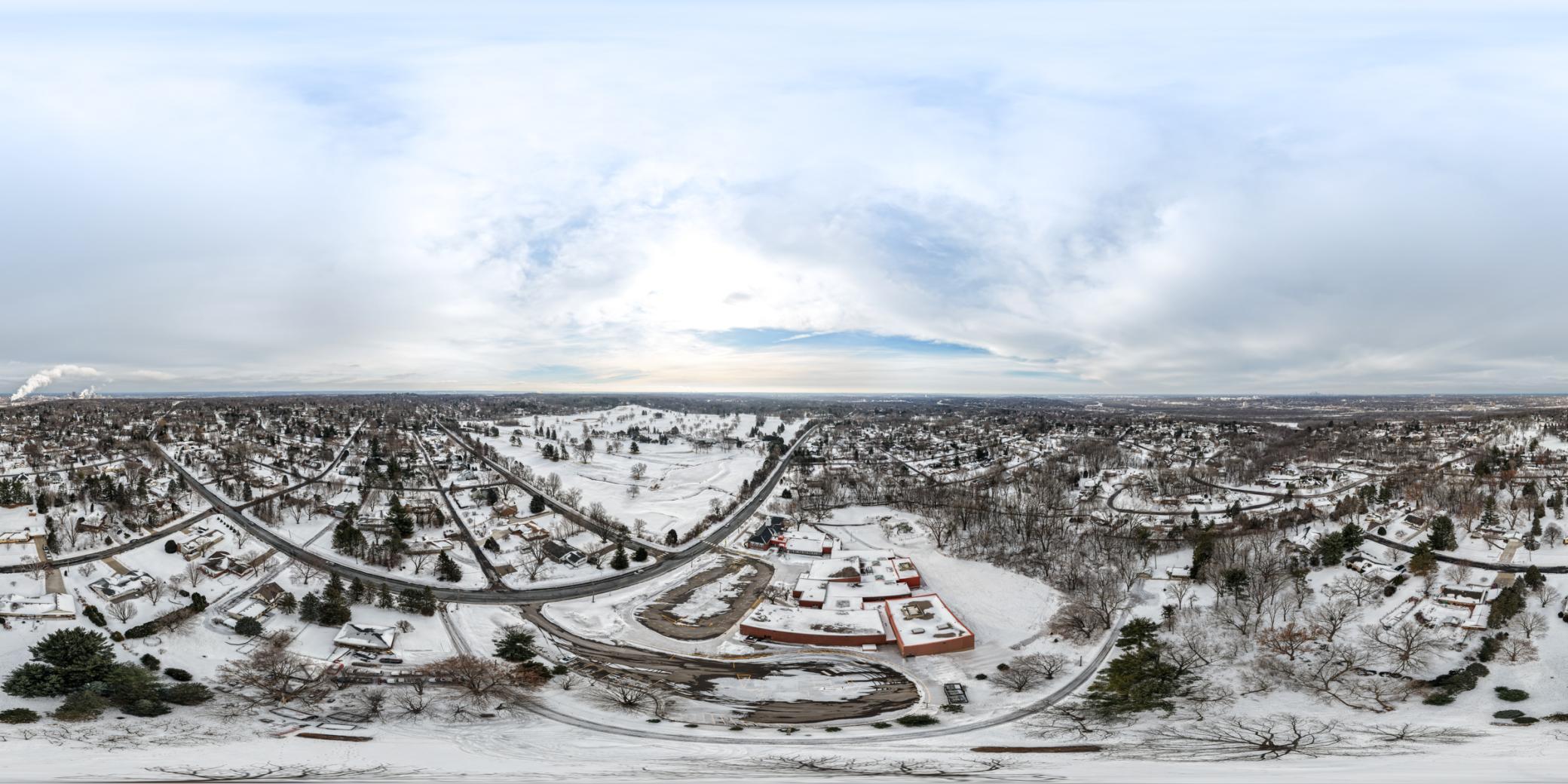 Aerial Looking At Somerset Elementary