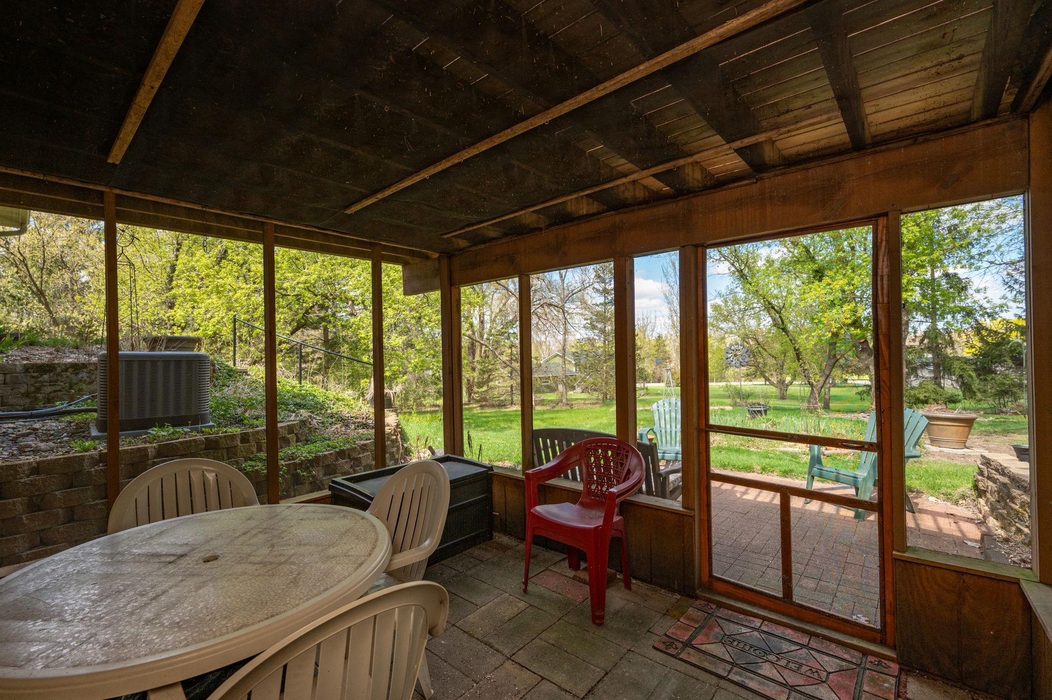 Enjoy the covered screened porch for bug-free relaxation!