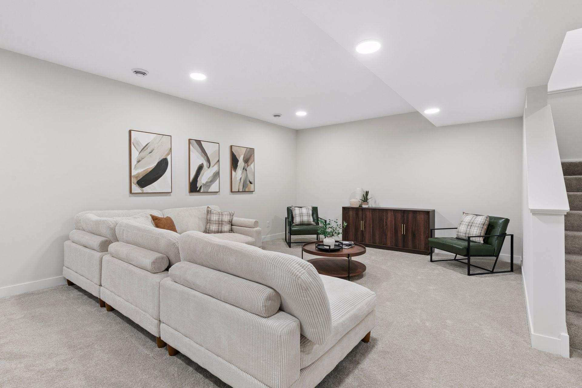 Lower level Family Room