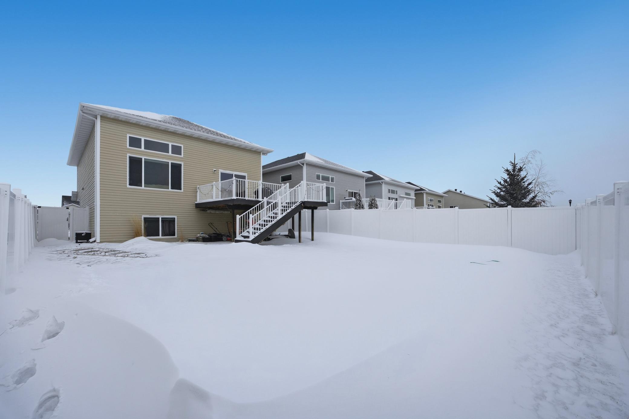 Fully Fenced Backyard