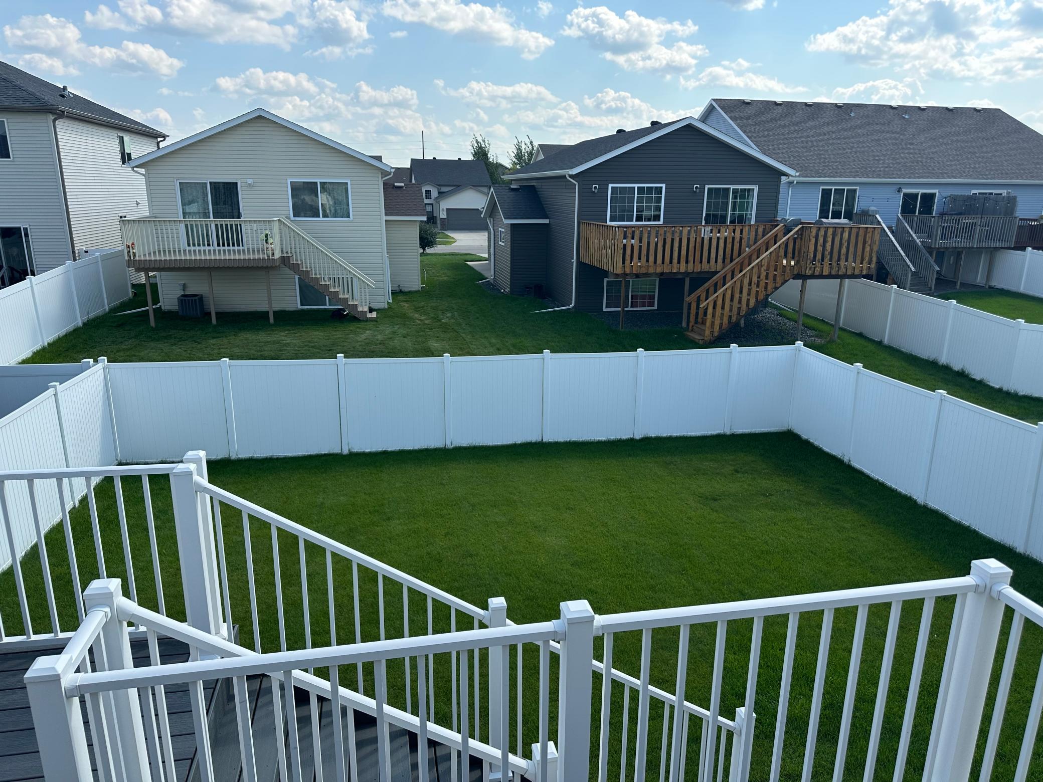 Fully Fenced Backyard