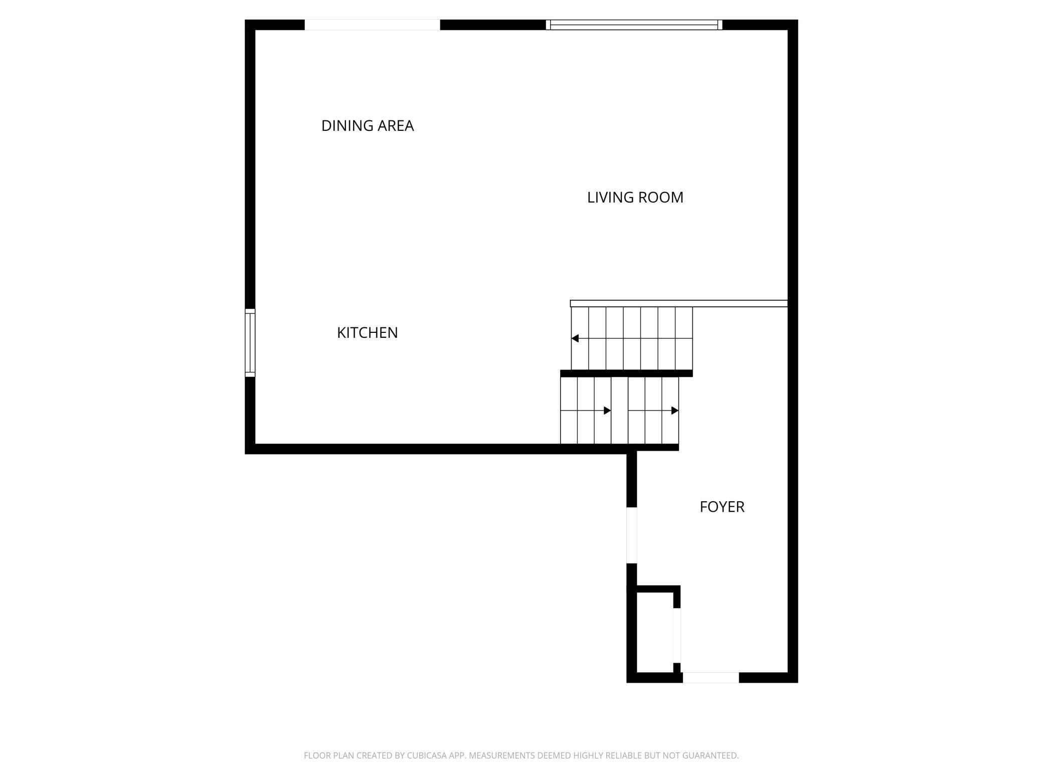 Main Level/Upper Level Floor Plan