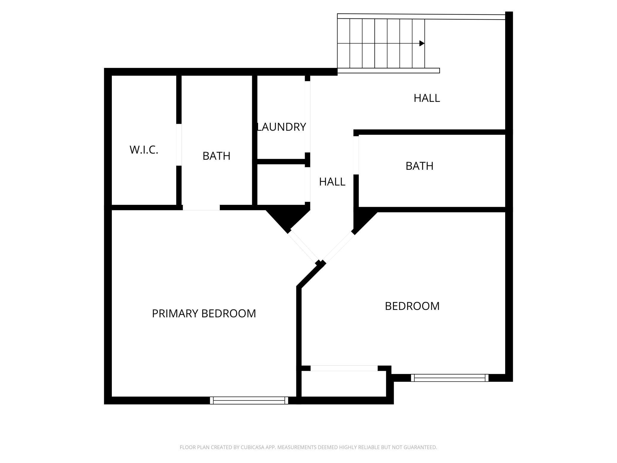 Second Level Floor Plan