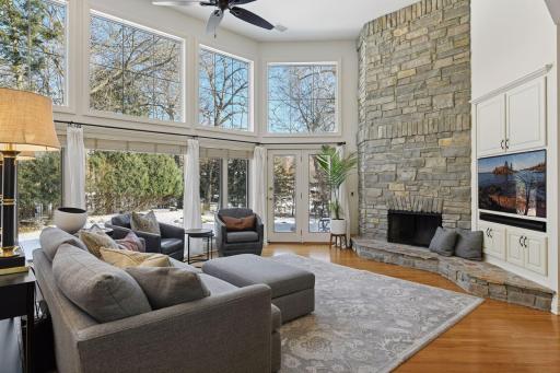 Natural light floods the Family Room and Kitchen.
