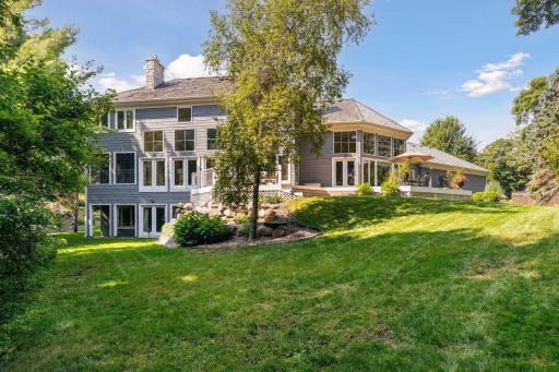 Another view of the backside of the home.