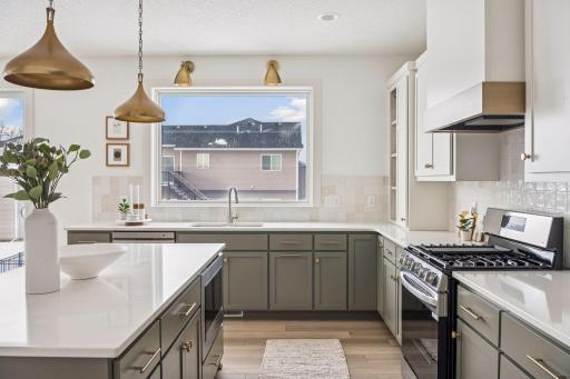 Plenty of Surface and Storage Spaces