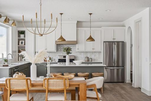 Custom Wood Hood with Exhaust to Exterior