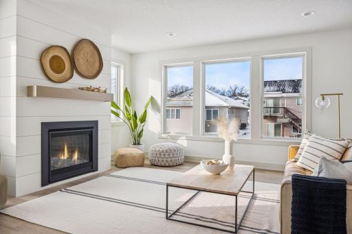 Great Room with Natural Light through Anderson Windows