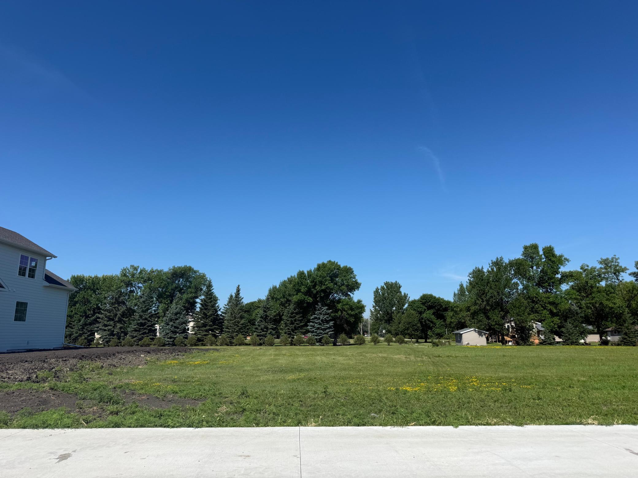 5579 31st St S - Front of Lot from Private Access Road