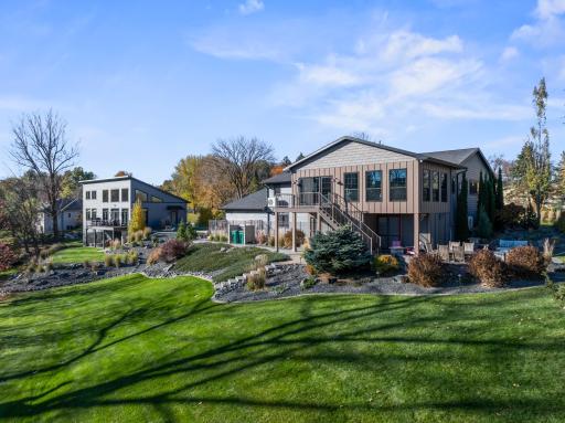 Exquisite landscaping throughout property