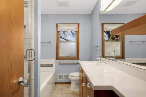 Main floor full bathroom renovated in 2012.