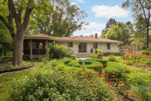 A gardener's delight with many native plants and flowers.