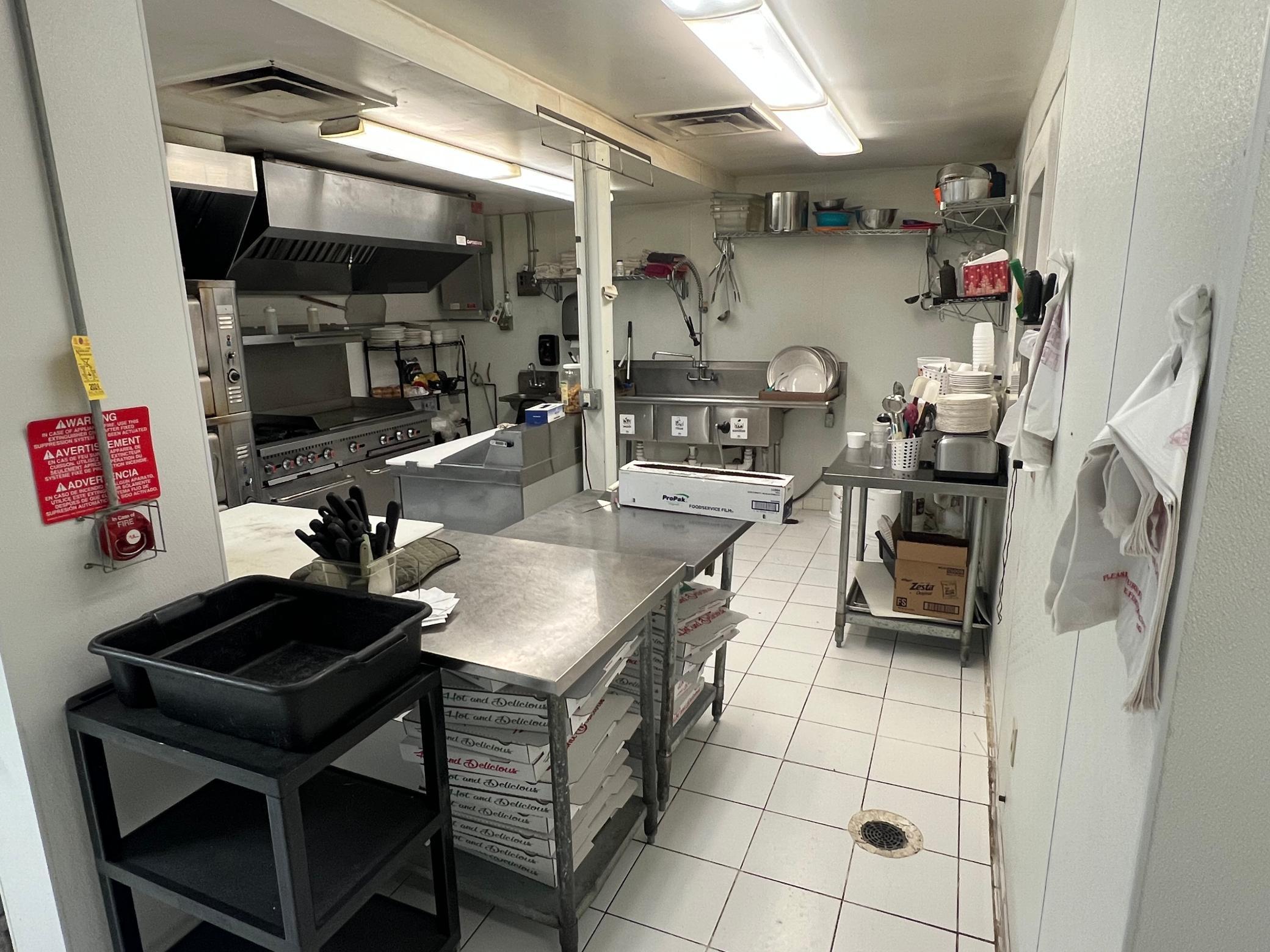 Kitchen and prep
