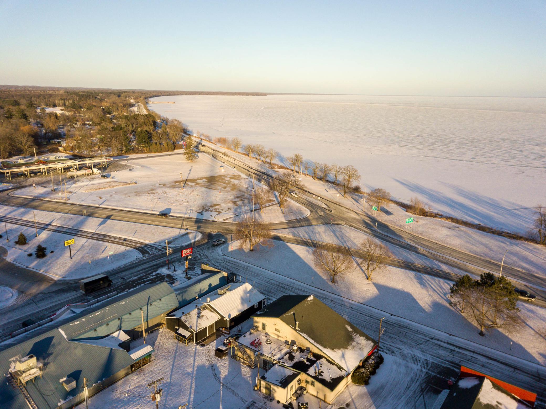 Aerial Looking NE