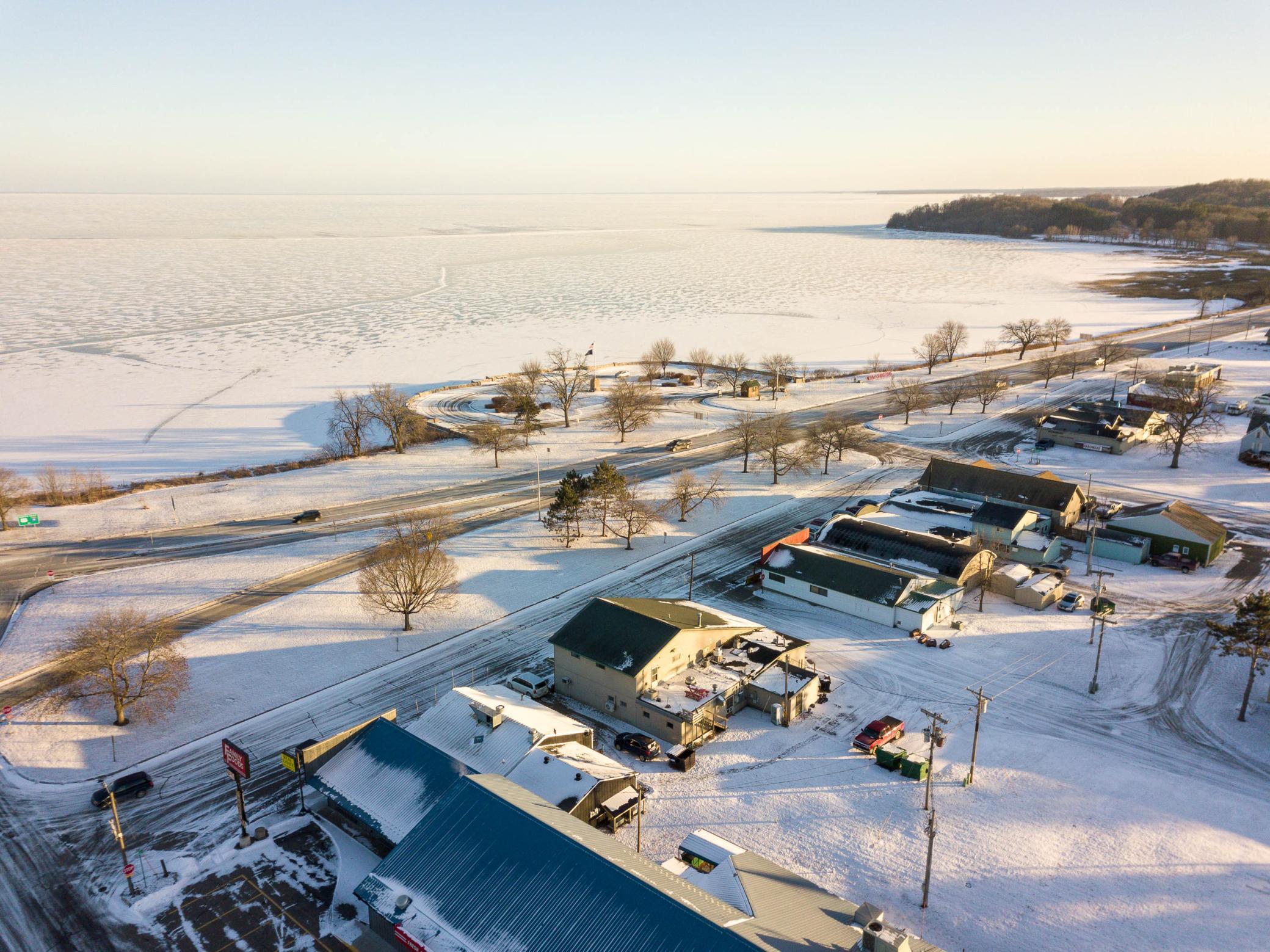 Aerial Looking SE