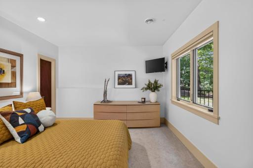 Lower level bedroom
