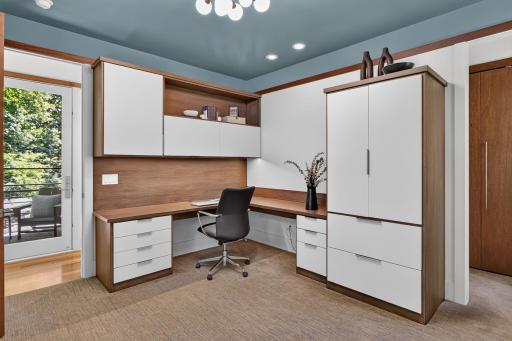 Second main level office