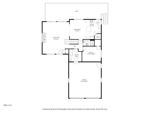 Main Level Floor Plan