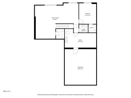 Walkout Lower Level Floor PLan