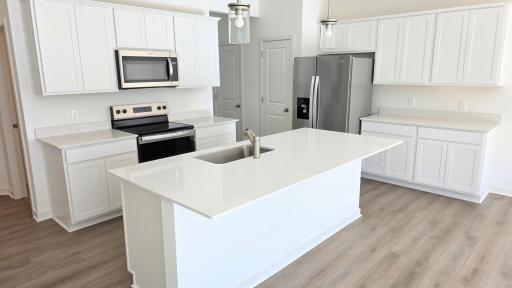 Actual Home - Kitchen Island - 4745 AirLake Drive