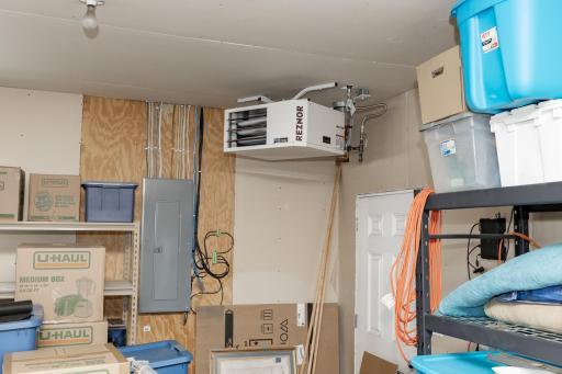 Garage Heater + Electrical Box