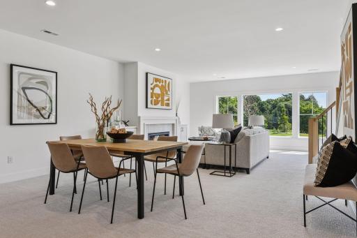 Photos are of the model home located at 5655 Buffington Lane. Design selections and upgrade options may vary.