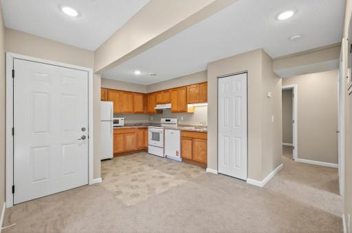 New lighting, flooring and paint throughout