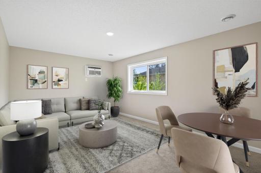 Welcome to your garden level 3 bedroom condo! Image has been virtually staged.