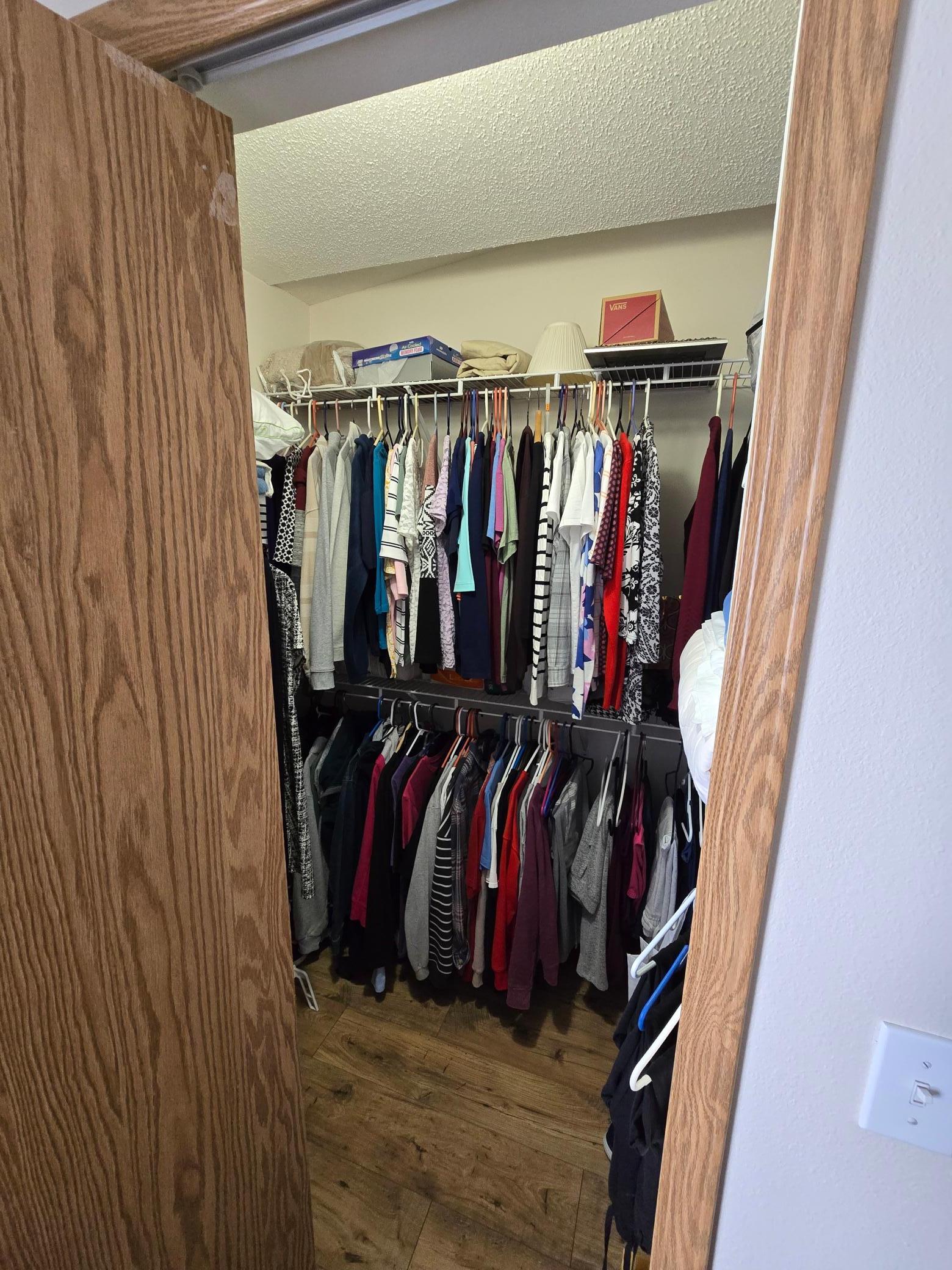 Primary bedroom closet
