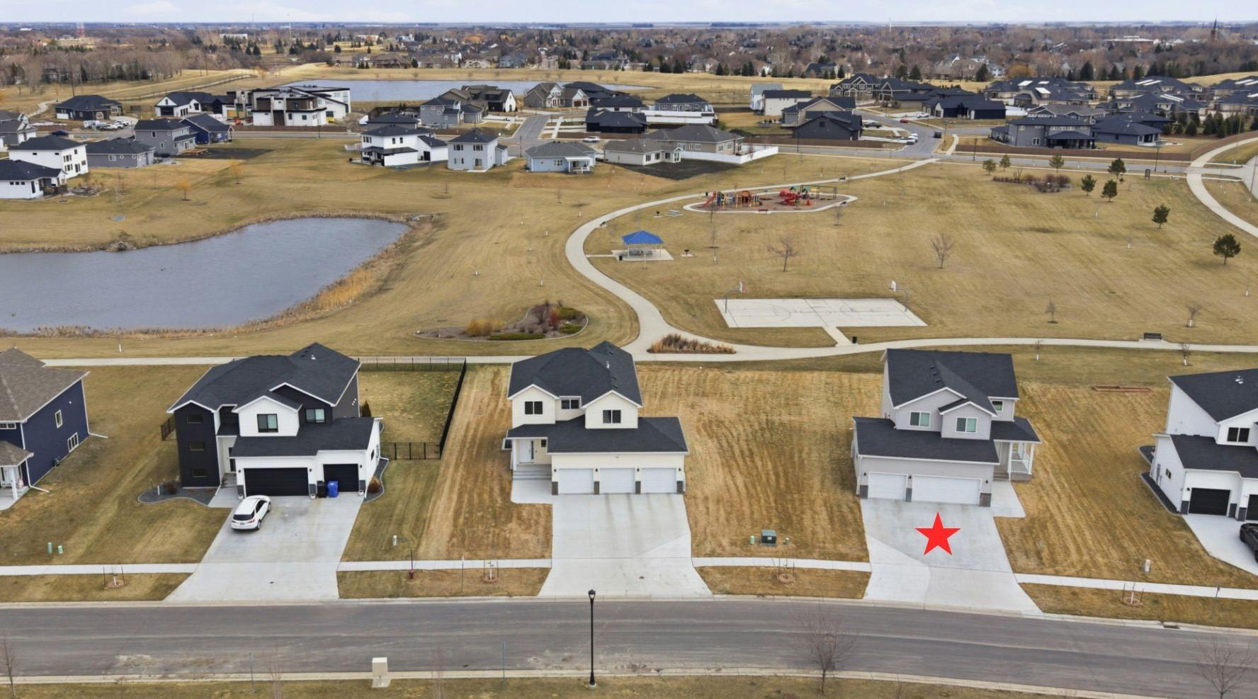 Backs to green space and Timber Creek park