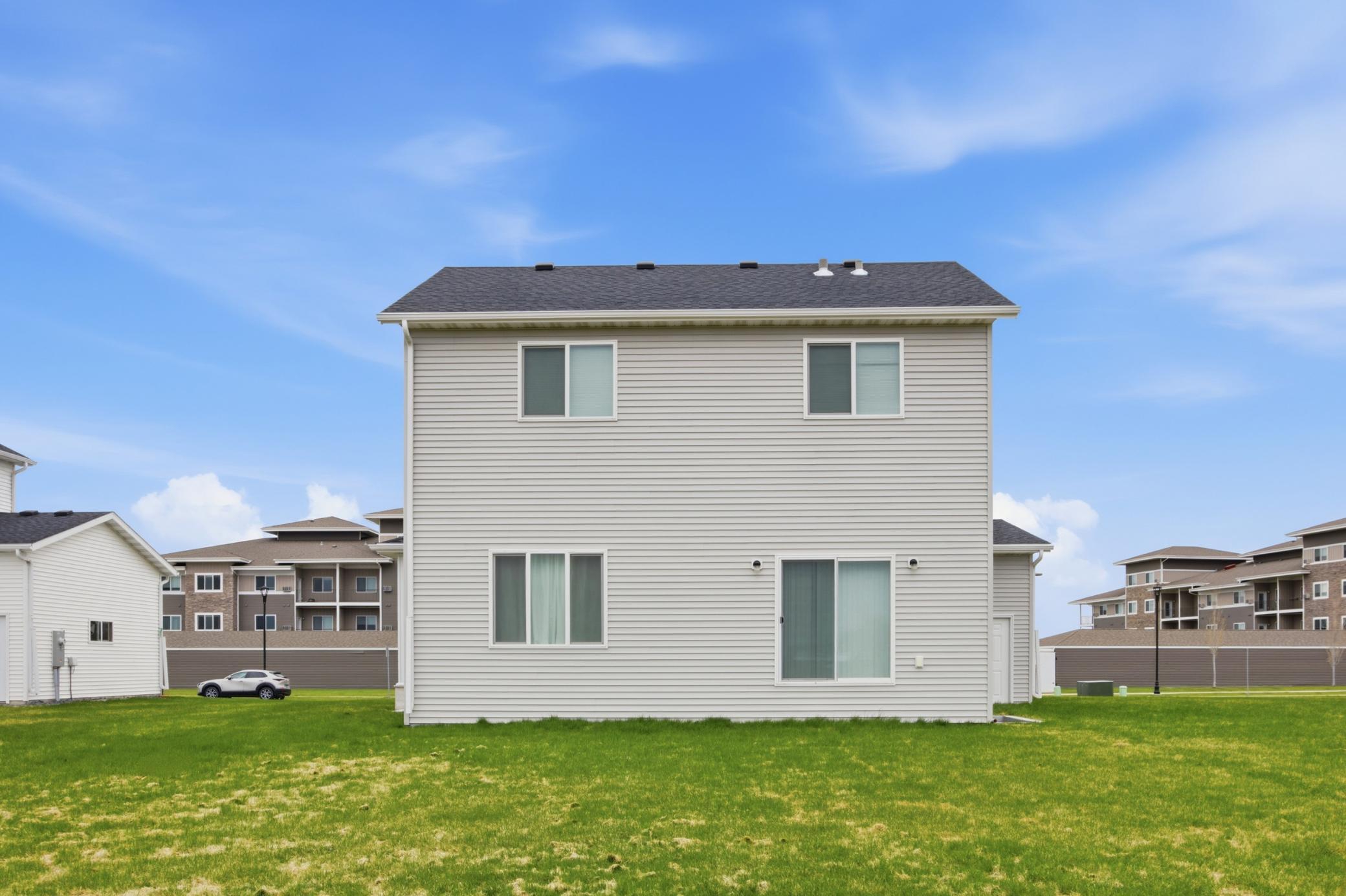 Rear exterior view