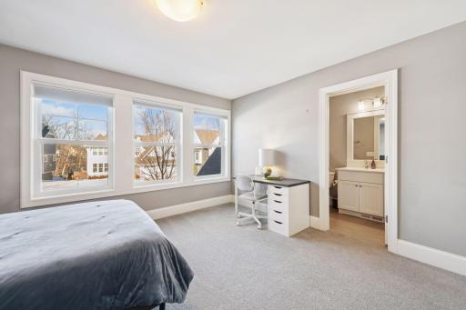 Bedroom 3 with walk in closet and OWN bathroom