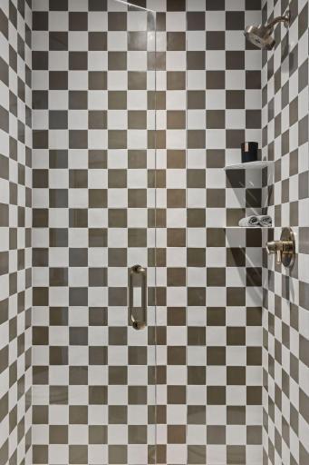 Bedroom #4 connected bathroom shower detail