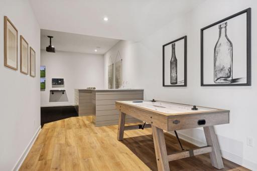 Flex Entrance into Multi Media Room