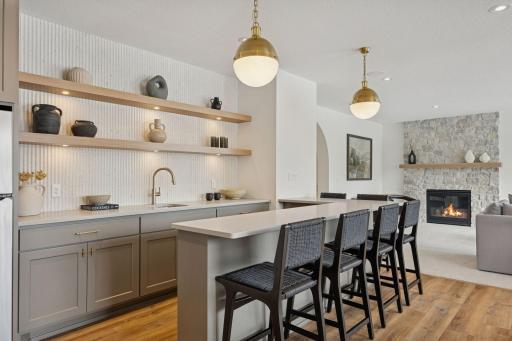 Lower Level Bar Area