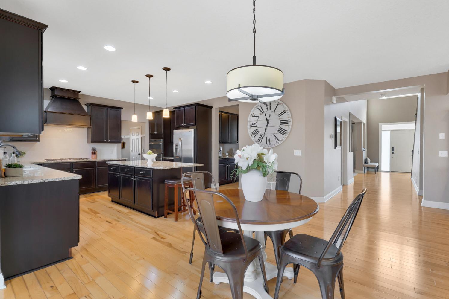 Beautiful kitchen with hardwood floors