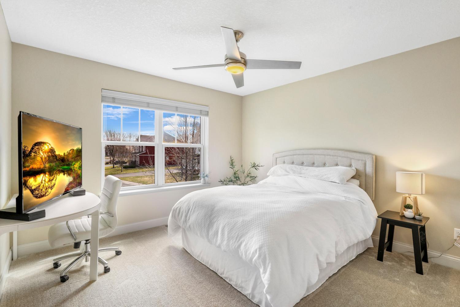 Large bedroom #2 with walk in closet